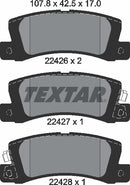 Textar Brake Pad Set - 2242601