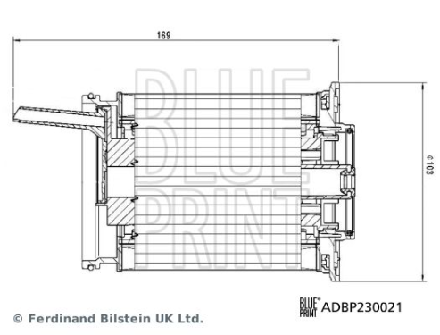 Blue Print Fuel Filter - ADBP230021