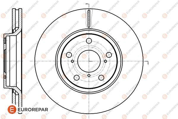 Eurorepar Brake Disc - 1622812580
