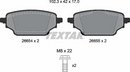 MERCEDES-BENZ; NISSAN; RENAULT, Brake Pad Set - Textar 2147601