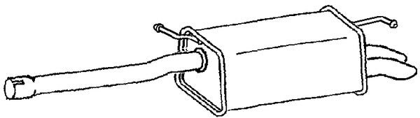 Klarius VW675T - Box With Tail Pipe