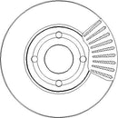 Disctech Brake Disc - Fits Ford, Hyundai - ABD3283 - Front Axle
