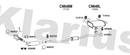Klarius CN648M - Box With Centre Pipe  - Fits Citroen C-Crosser 2.2HDi