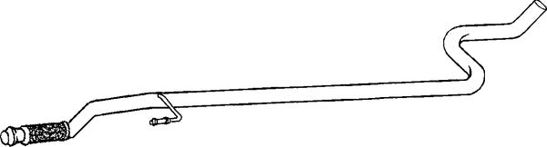 Klarius PG832A - Centre Pipe  - Fits Citroen C3 Picasso 1.6HDi