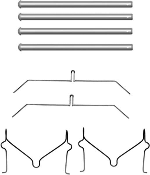 Textar Brake Pad Fitting Kit - 82511500