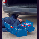 Barn Type Tool Box with 4 Cantilever Trays, 460mm