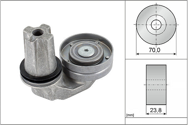 INA Tensioner Lever - V-Ribbed Belt - Part No - 534063510
