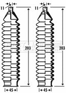 First Line Steering Gaiter Kit Part No -FSG3287