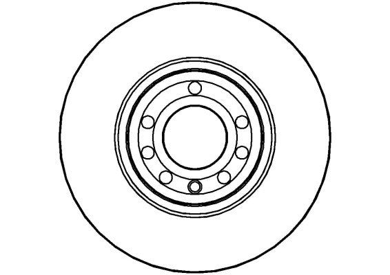 Disctech Brake Disc - Fits Austin-healey, Cadillac - ABD2104 - Front Axle