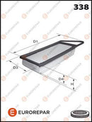 Eurorepar Air Filter - 1616247580