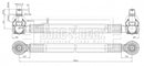 Borg & Beck Rod Assembly - BTR33220