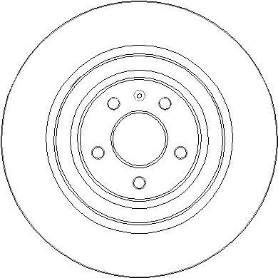 Disctech Brake Disc - Fits Audi, Bmw - ABD3373 - Rear Axle