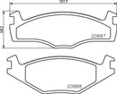 Mintex Brake Pad & Disc Kit fits -Seat VW MDK0075 (also fits other vehicles)