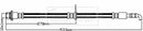 Borg & Beck Brake Hose Part No -BBH8547