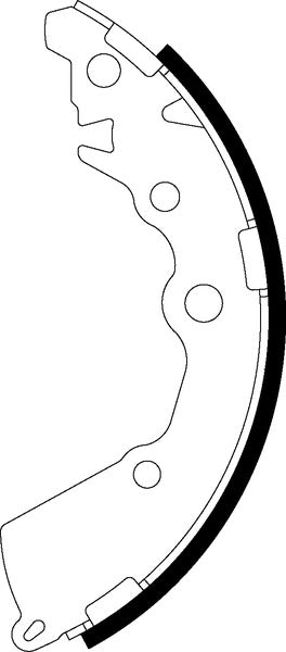 Mintex Brake Shoes fits -Kia MFR749 (also fits other vehicles)
