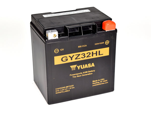 GYZ32HL (WC) 12V Yuasa High Performance MF VRLA Motorcycle Battery