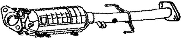 Klarius 390326 - Catalyst & Dpf Combined  - Fits Mazda 6 2.0TD