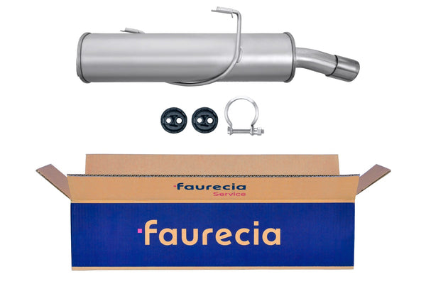 FAURECIA 8LD 366 033-921 Rear Muffler - Easy2Fit® Kit - fits RENAULT 4