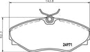 Mintex Brake Pad Set fits -Renault MDB2564 (also fits other vehicles)