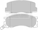 Borg & Beck Brake Pad Set -BBP1131