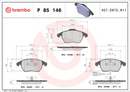 Brembo Brake Pad Set - P85146