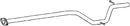 Klarius FE1008H - Centre Pipe  - Fits Ford Galaxy 1.8TDCi
