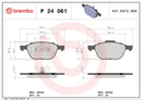 Brembo Brake Pad Set - P24061
