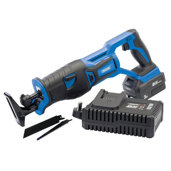 Draper D20 Brushless Recip.Saw Set - 593