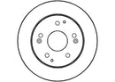 Disctech Brake Disc - Fits Daihatsu, Honda - ABD2710 - Rear Axle