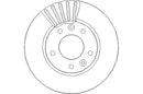 Disctech Brake Disc - Fits Audi, Kia - ABD3014 - Front Axle