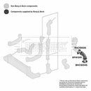 Borg & Beck Turbo Hose Part No -BTH1319