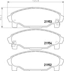 Mintex Brake Pad Set fits -Daihatsu MDB1862 (also fits other vehicles)