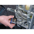 Heavy Duty Padlock and 2 Keys with Super Tough Molybdenum Steel Shackle, 54mm