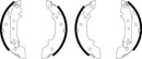 Mintex Brake Shoe Kits fits -Citroën Peugeot Talbot MSK015 (also fits other vehicles)