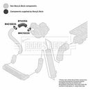 Borg & Beck Turbo Hose Part No -BTH1194
