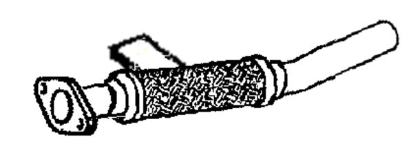 Klarius GM1142L - Front Pipe  - Fits Opel Vivaro 1.6 CDTi