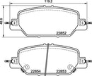 Mintex Brake Pad Set fits -Honda MDB4055 (also fits other vehicles)