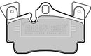 Borg & Beck Rear Brake Pad Set -BBP2352