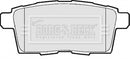 Borg & Beck Rear Brake Pad Set -BBP2115