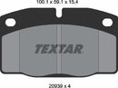Textar Brake Pad Set - 2093903