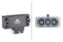 HELLA 6PP 009 400-261 Sensor, intake manifold pressure - 4-pin connector