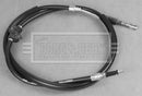Borg & Beck Brake Cable LH & RH -BKB2466