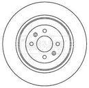 Borg & Beck Brake Disc Pair Part No -BBD4695