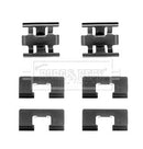 Borg & Beck Fitting Kit - Pads Part No -BBK1485