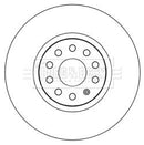 Borg & Beck Brake Disc Single Part No -BBD5978S