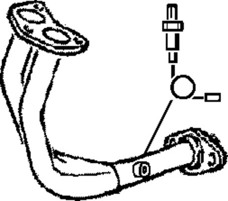 Klarius 301005 - Front Pipe For Cat  - Fits Ford Escort 1.4i