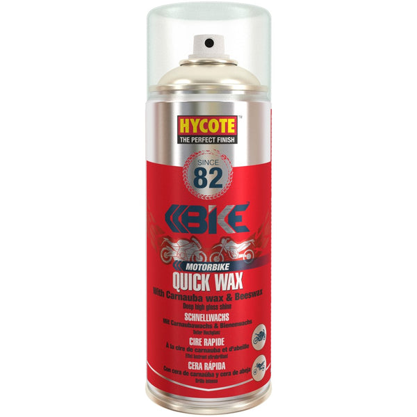 Hycote Motorbike Quick Wax Polish with Carnauba Wax & Beeswax - 400ml