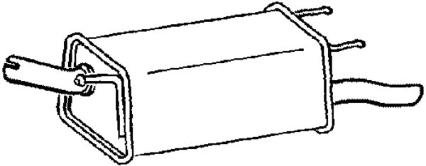 Klarius GM502M - Box With Tail Pipe