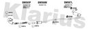 Klarius BM565P - Front Pipe  - Fits Mini Countryman 1.6 D