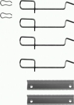 Mintex Brake Fitting Kit fits -Alpine Citroën Peugeot MBA992 (also fits other vehicles)